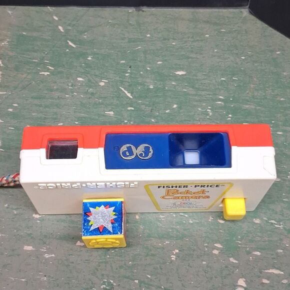 Vintage Fisher Price Xylophone Musical Pull Toy 1989, Pocket Camers 464,  Camera - Picture 4 of 10